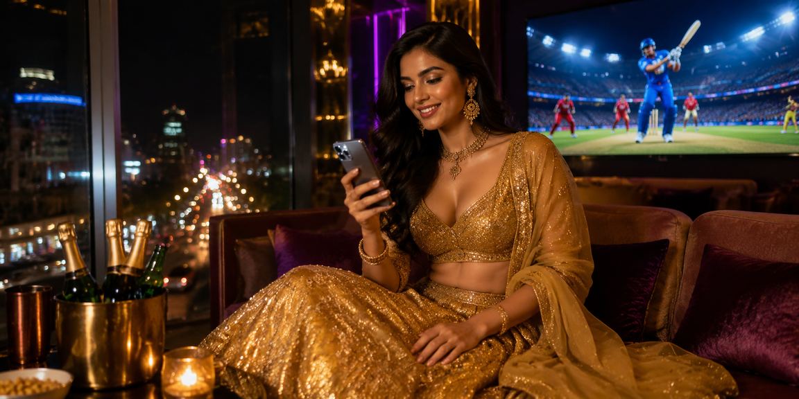 Bangalore cricket betting scene reflecting festive excitement