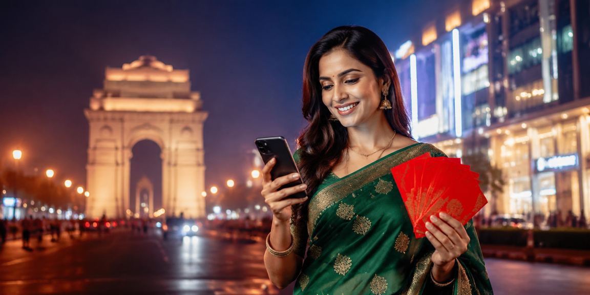 Indian players enjoying betting with vibrant local festivals ambience