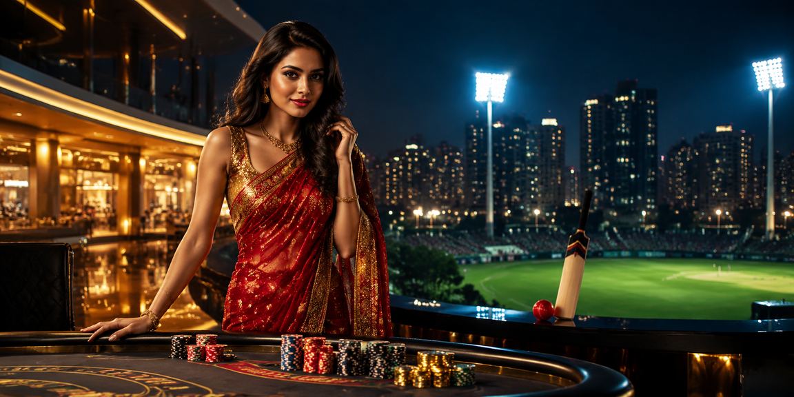 Exciting cricket betting scene in Pune city during evening IPL match